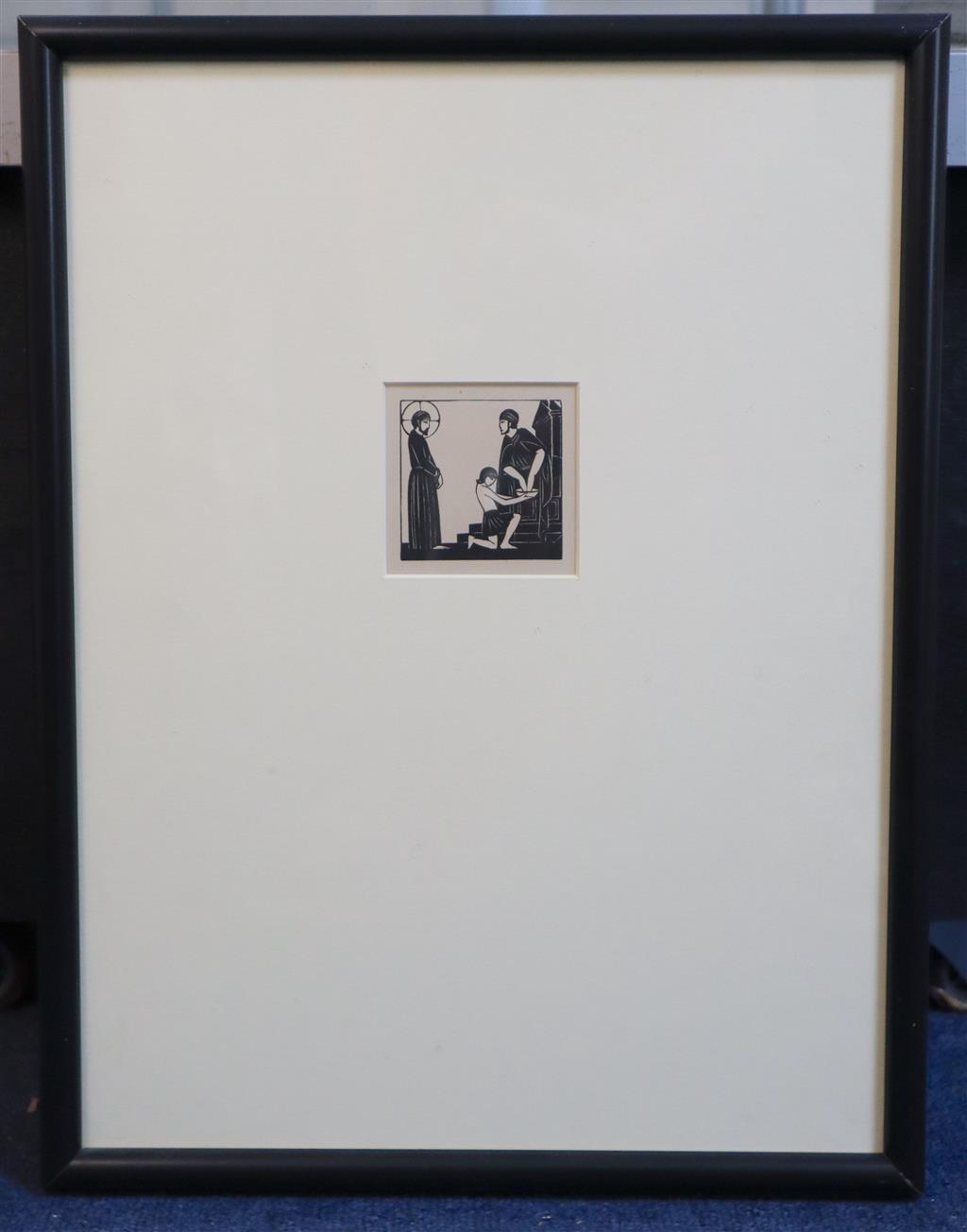 § Eric Gill (1882-1940) The Stations of the Cross 2.75 x 2.75in.